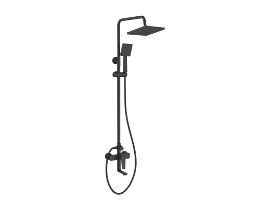 Душевая система TOKITO RAIN черный (TOK-RAI-1014BL)