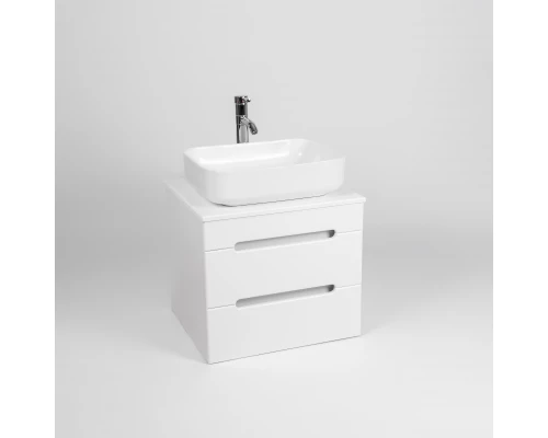 Тумба под раковину VIANT МАРСЕЛЬ 57 подвесная белый (VMAR57N-T2YP)