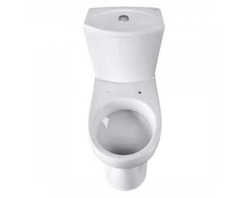 Унитаз-компакт "Ультра" косой выпуск, с кнопочной арматурой и сиденьем  SANTERI