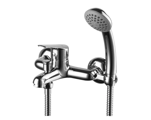 Partner Смеситель для ванны, монолитный излив142мм держ.на теле, р/ОД, хром, LM, LM6552C