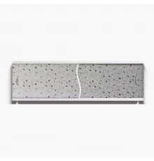 ПРЕМЬЕР Экран для ванны 150 см, полистирол,(чёрный лютик-052), ALAVANN