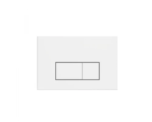 Кнопка смыва TOKITO TATSUMAKI SQUARE WHITE пластик, белый  (TOK-TATSUMAKI-SQ-WT)