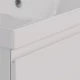Тумба Lemark VEON MINI 90 см под 1 раковину, подвесная, с 1 ящик, цвет корпуса, фасада: Белый глянец