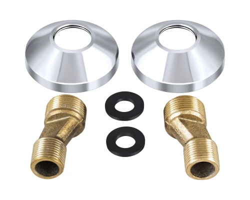 Комплект для монтажа настенного смесителя.СЛАВЕН