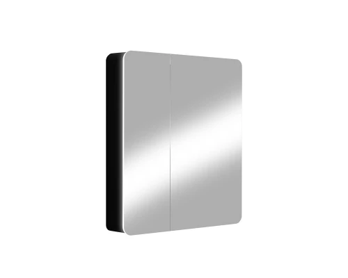 Зеркало-шкаф Eltoro black LED 760х850