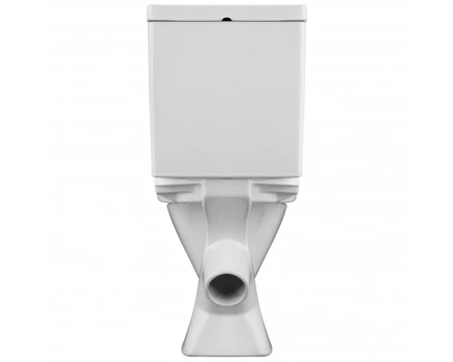 ЛИГА Унитаз-компакт, косой выпуск, 2-х режимная арматура, сиденье дюропласт Dino Plast, САНТЕК 