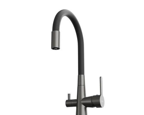 Смеситель для кухни TOKITO AISAI вороненая сталь (TOK-AIS-1019)