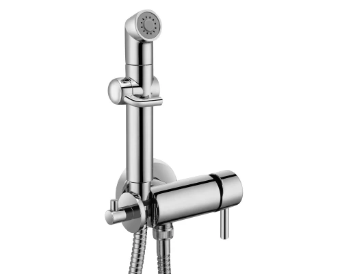 Solo Смеситель для биде, гигиен.душ на стену встраиваемый,, р/ОД, хром, LM, LM7166C