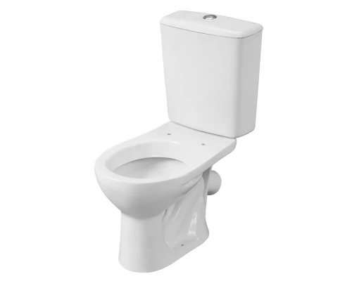 Унитаз-компакт "Орион" косой выпуск, с кнопочной арматурой и сиденьем SANTERI
