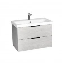 Тумба под раковину VIANT БЕРЛИН 80 подвесная цемент (VBER80MDC-T2YP)
