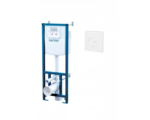 Инсталляция для унитаза Бореаль/Нео с белой панелью САНТЕК
