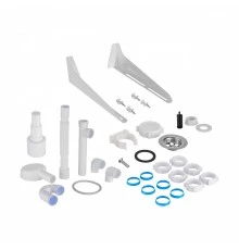 Комплект для умывальника ПИЛОТ (сифон и кронштейны)