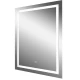 Зеркало Verte LED с часами 500x700