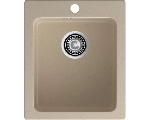 GRANFEST Мойка композит PRACTIK  GF-P--505  1-чаш. 427*505 мм, кашемир
