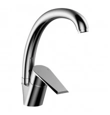 RS28 Смеситель для кухни, выс.пов.излив 240мм, р/ОД, хром, ROS, RS28-23