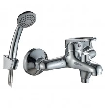 B35 Смеситель для ванны, монолитный излив 145мм, р/ОД, хром, ROS, B35-30