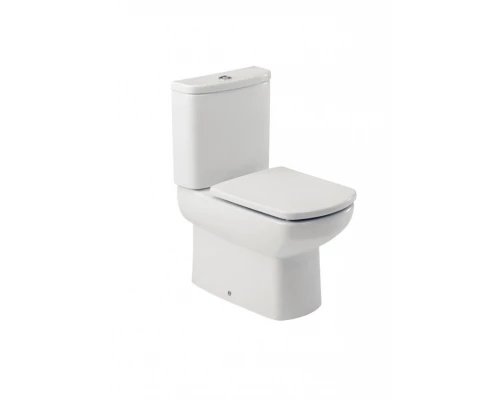 DAMA SENSO COMPACTO Чаша унитаза, двойной выпуск, установ. компл., упаков. в коробку.  ROCA