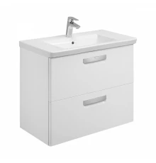 GAP Тумба под раковину GAP 80, белый глянец, ROCA