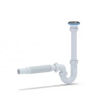 Сифон Ани 1 1/4*32 прямоточный с гибкой трубой 32*32* ANIPLAST