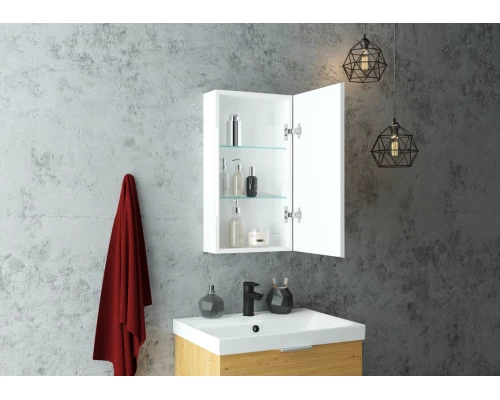 Зеркало-шкаф Allure LED 350х650 правый