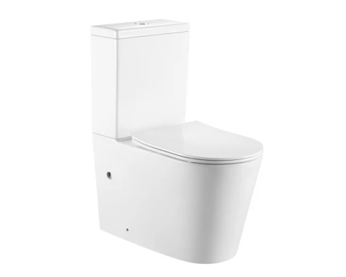 Унитаз-компакт IBERICA BLANCA BURGOS ALTO Rimless белый (IB.BRA.121.1B1)
