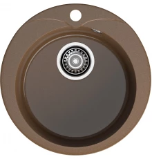 GRANFEST Мойка композит RONDO GF-R--480  D=480 мм  терракот  арт.GF-
