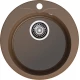 GRANFEST Мойка композит RONDO GF-R--480  D=480 мм  терракот  арт.GF-