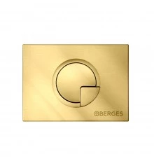 Кнопка  для инсталляции NOVUM R9 золото глянец, BERGES