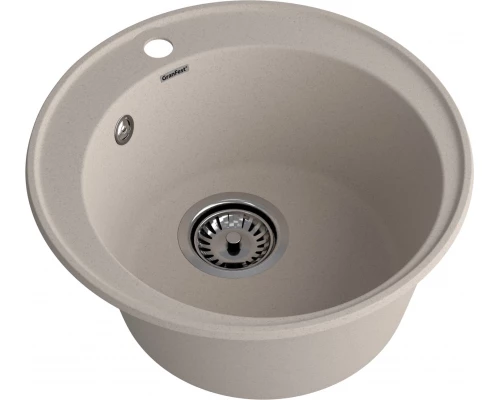 GranFest QUARZ (ECO-08) Мойка чаша D=480мм (песок)
