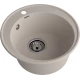 GranFest QUARZ (ECO-08) Мойка чаша D=480мм (песок)