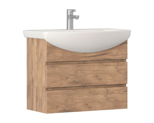 Тумба под раковину VIGO Wing 70 подвесная дуб золотой (tp.WIN.BAL.70.2Y дуб золотой)