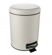 Ведро с крышкой 5 л FIXSEN бежевый (FX-34024L)