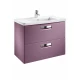 GAP Тумба под раковину GAP 70, фиолетовая, ROCA