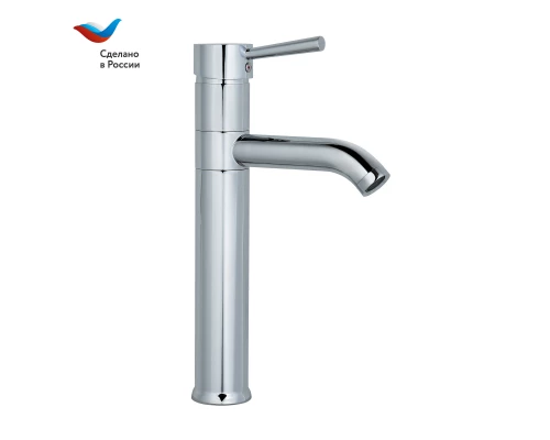 ГОРОД Смеситель для умывальника с высоким корпусом, одноручный, СЛАВЕН, Д11