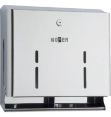 Диспенсер для туалетной бумаги на 4 рулона из нержавеющей стали глянцевой