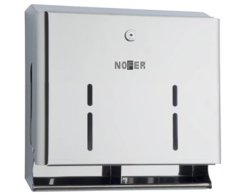 Диспенсер для туалетной бумаги на 4 рулона из нержавеющей стали глянцевой