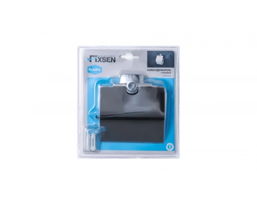 Бумагодержатель с крышкой FIXSEN Kvadro (FX-61310)