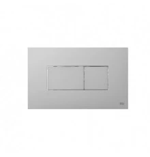 641006 Панель пневм. двойная KARISMA, пластик, хром матовый, OLI