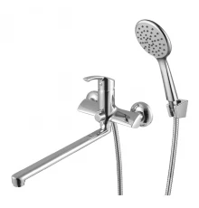 Plus_Strike Смеситель для ванны, плоск.пов.излив 300мм, р/ОД, хром, LM, LM1151C