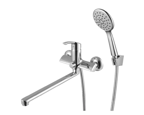 Plus_Strike Смеситель для ванны, плоск.пов.излив 300мм, р/ОД, хром, LM, LM1151C