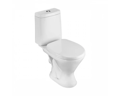 Унитаз-компакт "Грация", горизонт. вып. 2-х уров. арм., сид. полипрроп. SANTERI