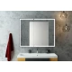 Зеркало-шкаф Mirror Box black Led 1000х800