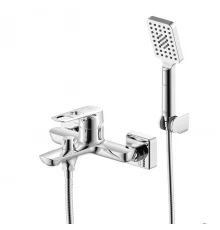 RS46 Смеситель для ванны, монолит.излив, р/ОД, хром, ROS, RS46-30