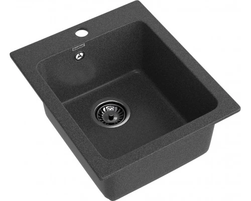 GRANFEST Мойка композит PRACTIK  GF-P--505  1-чаш. 427*505 мм графит арт.GF-