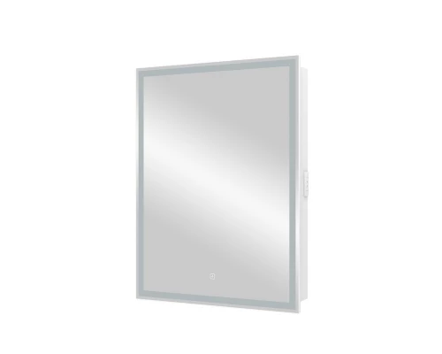 Зеркало-шкаф Allure LED 550х800 левый с розеткой