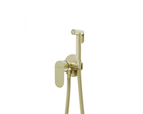 Смеситель для гигиенического душа TOKITO FURO брашированное золото (TOK-FUR-1016BG)