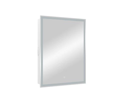Зеркало-шкаф Allure LED 550х800 правый с розеткой