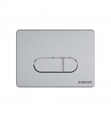 Кнопка  для инсталляции NOVUM D2, хром матовый, BERGES