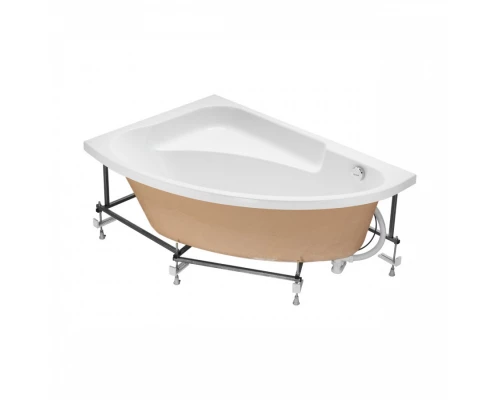 Монтажный комплект для ванны ГОА 150х100 см. (рама, слив-перелив с сифоном, крепеж к стене, крепеж п