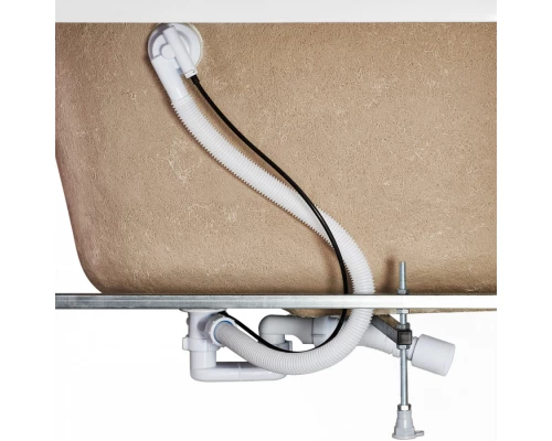 ЭДЕРА Ванна акриловая 170х110 см., левая, без монтажного комплекта, САНТЕК